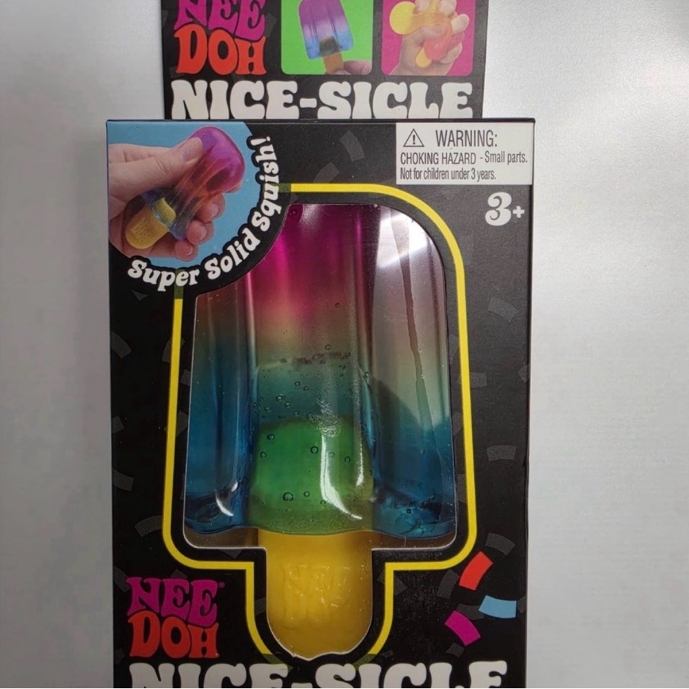 Nice-Sicle Multicolor Squishy Popsicle Sensory squish adults & kids